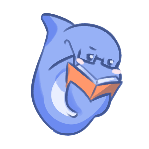 Study mode – Cutline mascot with glasses